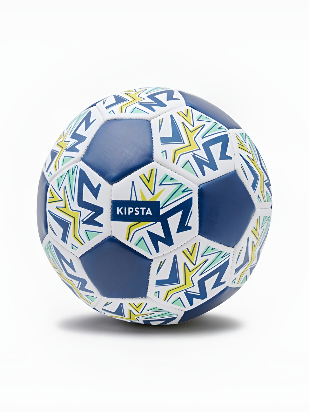 

Kipsta By Decathlon Round Shaped Learning Mini Football Ball, Blue