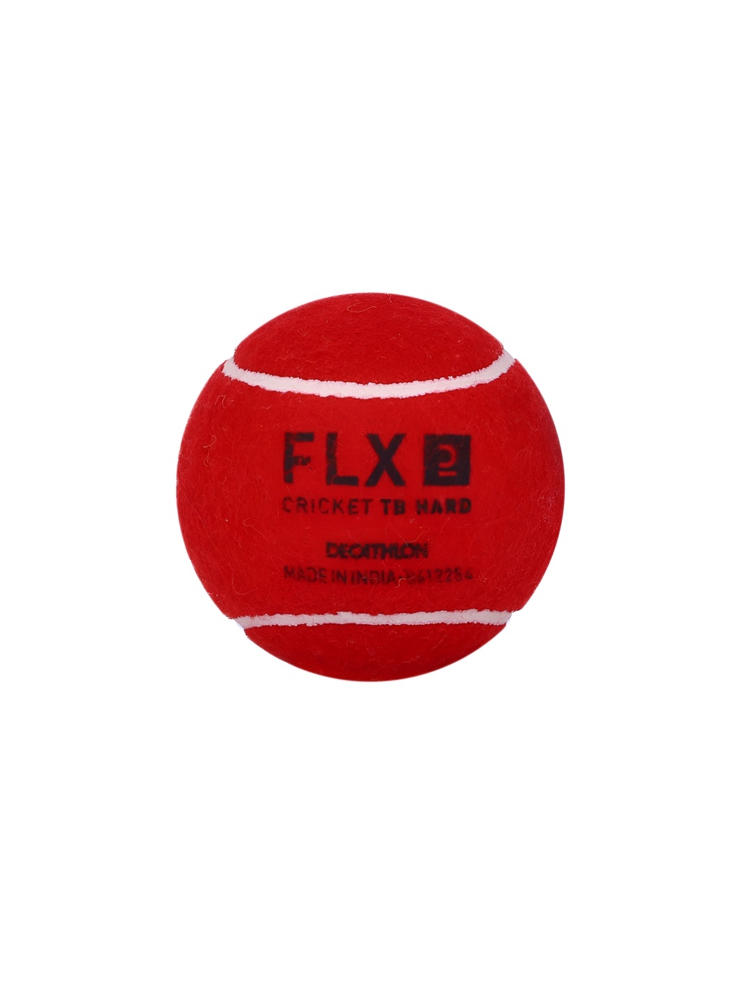 

FLX By Decathlon Hard Cricket Ball, Red