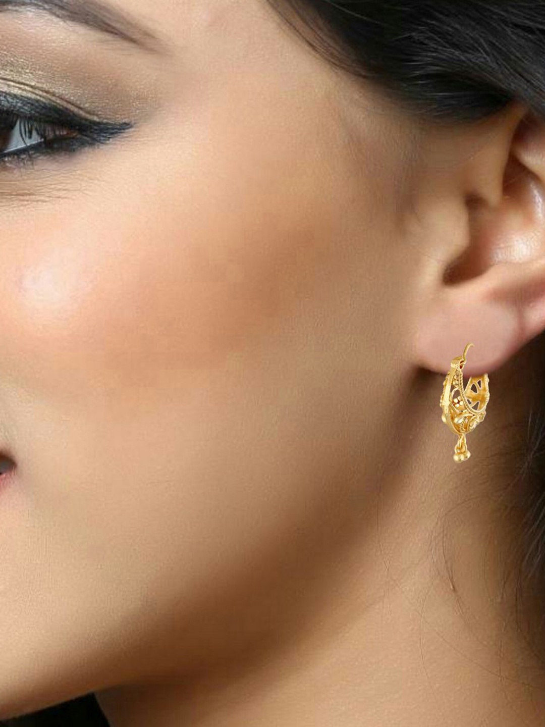 

DIVASTRI Gold-Plated Chandbali