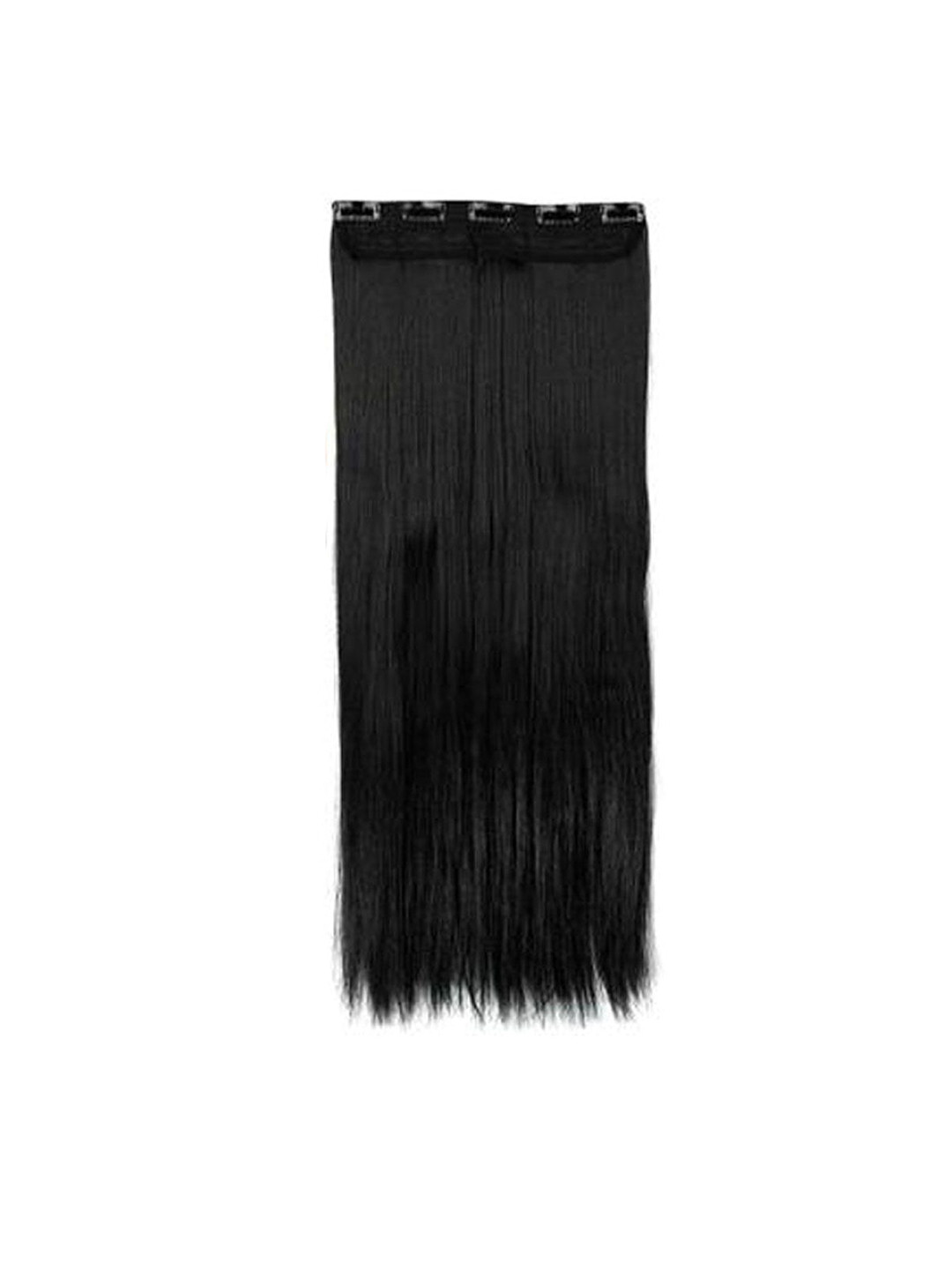 

camola deva 5 Clip Straight Hair Extension - Black - 20 Inch