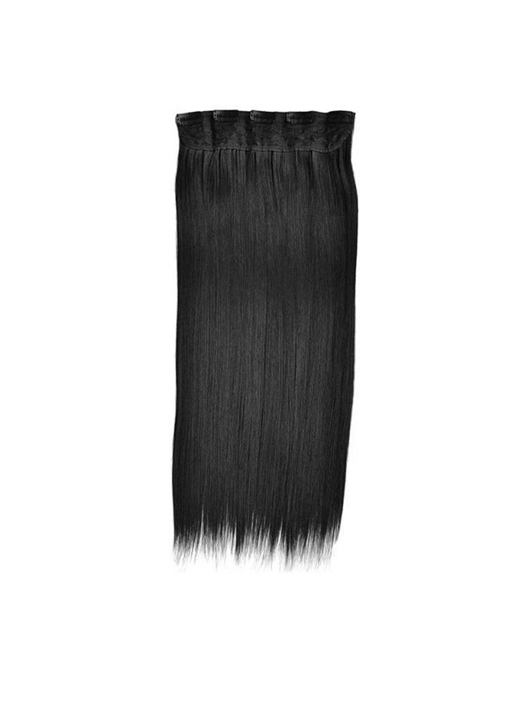 

camola deva Clip-In Ponytail Straight Hair Extension - Black - 24 Inch