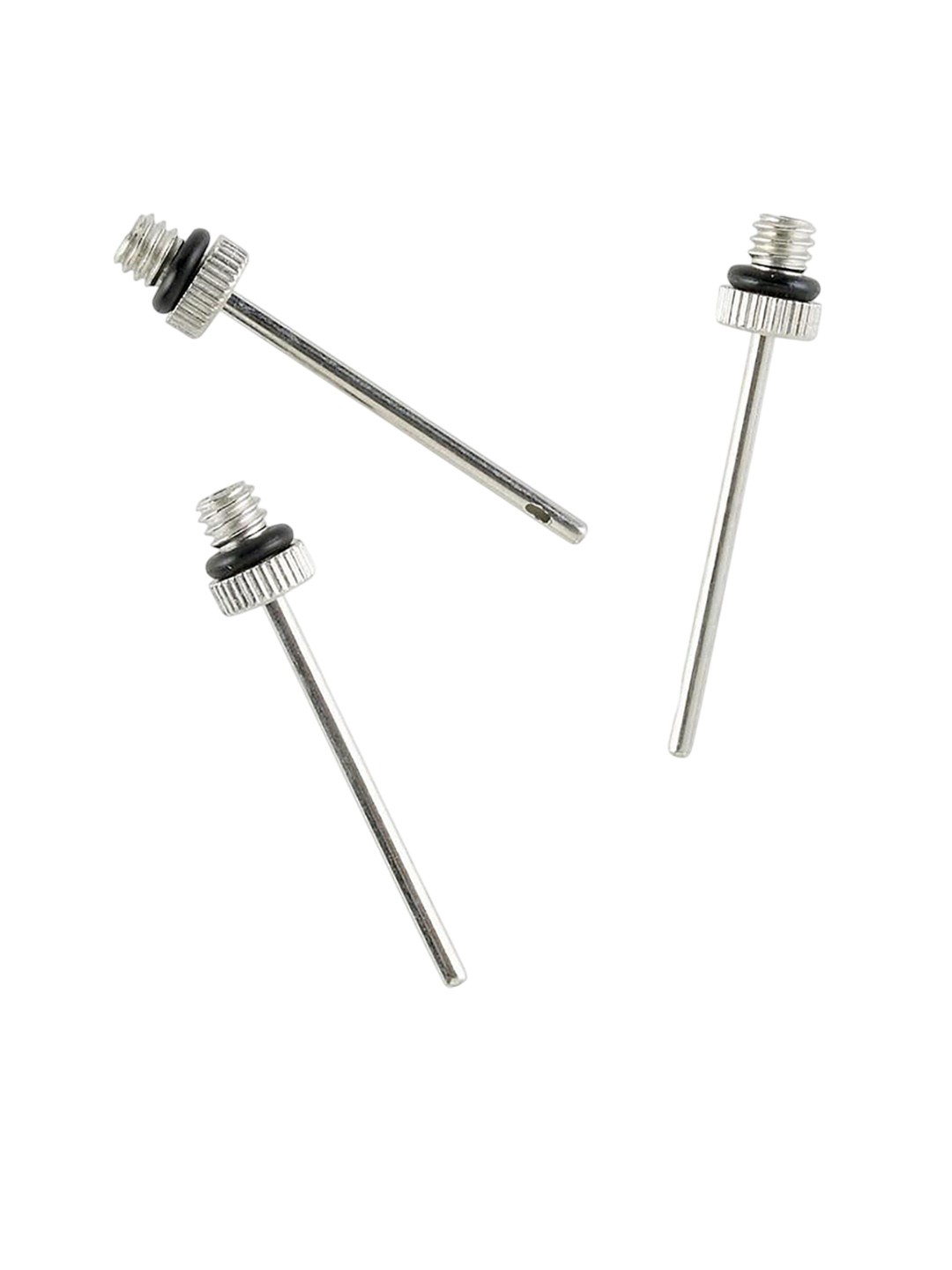 

Kipsta By Decathlon Pack Of 3 Football Ball Needles Set, Silver
