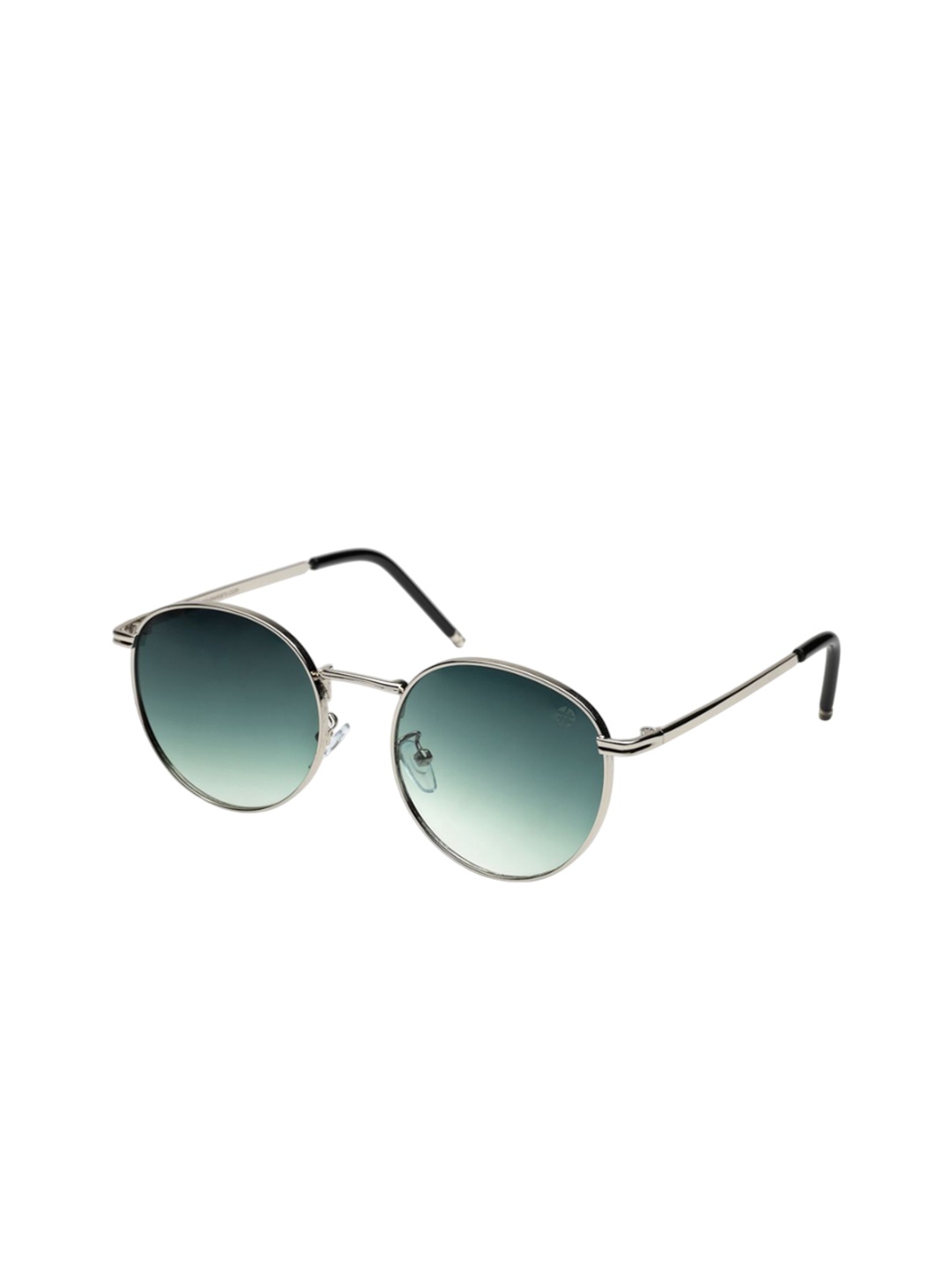 

HASHTAG EYEWEAR Men Oval Sunglasses with Polarised and UV Protected Lens ICE-S2380-C1, Green