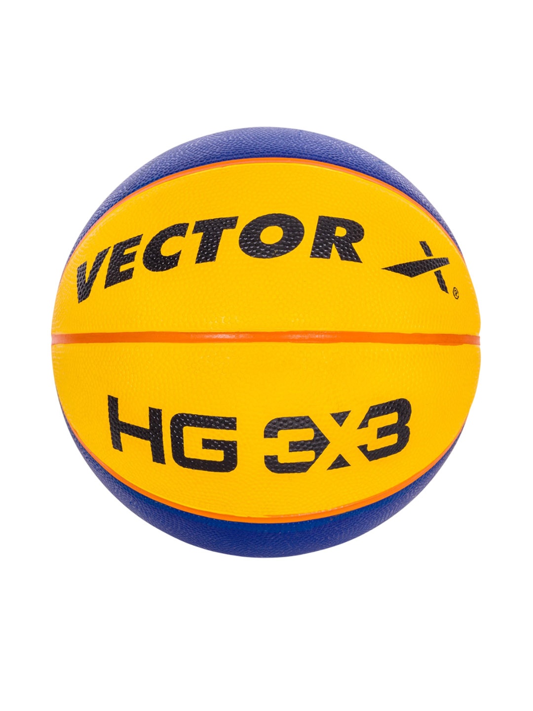 

VECTOR X Men HG-3X3 Printed High Density Basketball, Blue