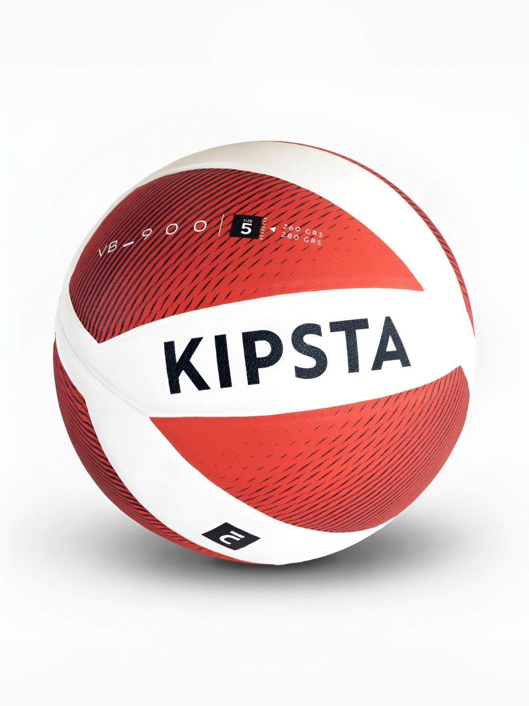 

Kipsta By Decathlon Round Shaped Indoor Volleyball - V900, Red