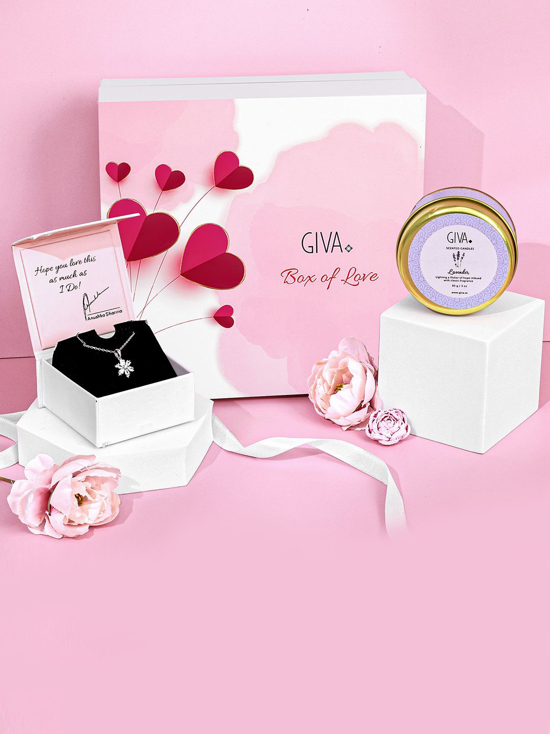 

GIVA 925 Sterling Silver Cubic Zirconia Studded Forever in Bloom Gift Box