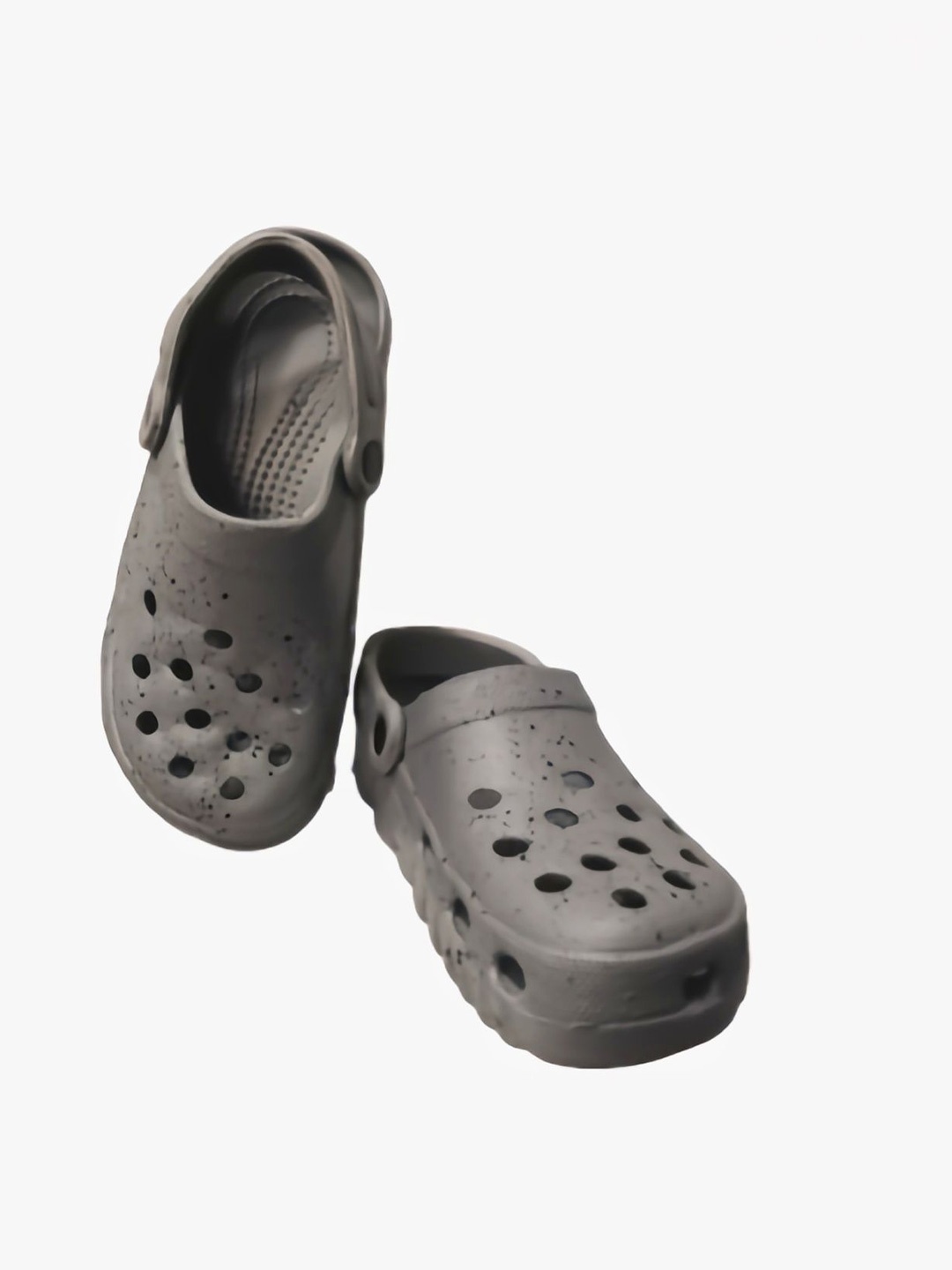

MyChetan Men Printed Clogs, Grey
