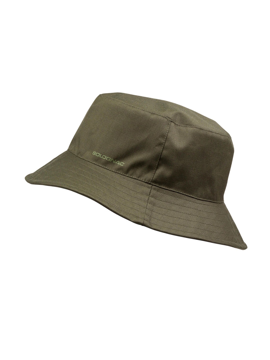 

SOLOGNAC By Decathlon Men Green Solid Sun Hat