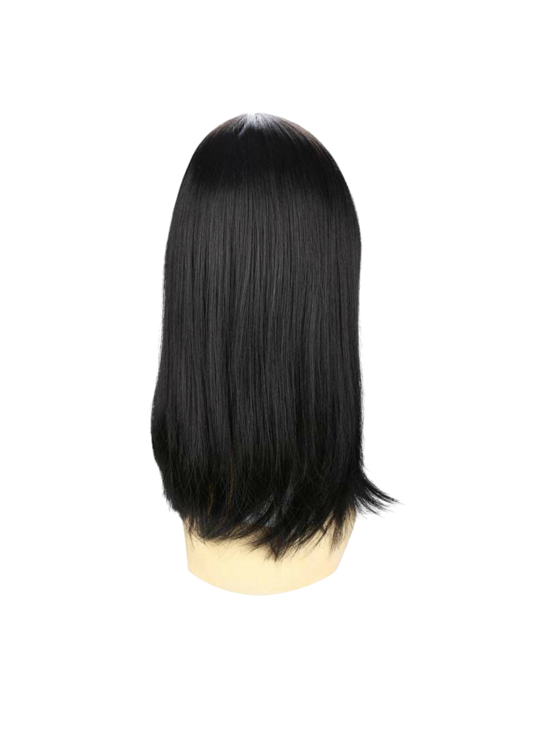 

camola deva Clip-In Straight Scalp Topper Hair Extension - Black - 24 inches