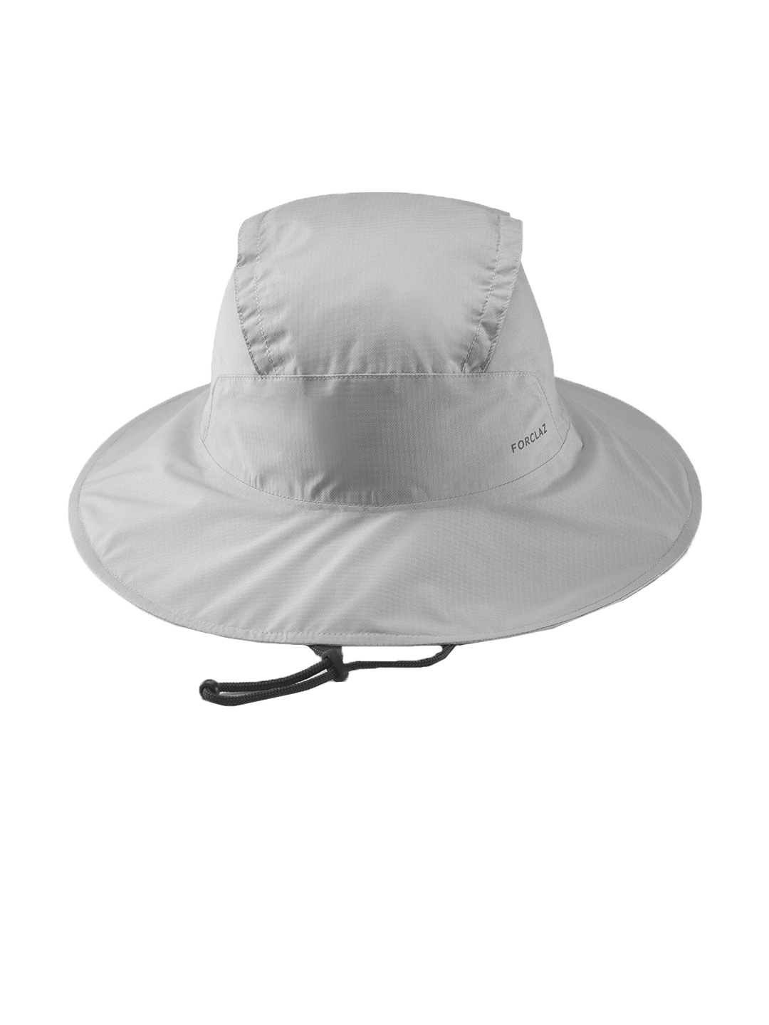 

FORCLAZ By Decathlon Men Grey Solid Sun Hat