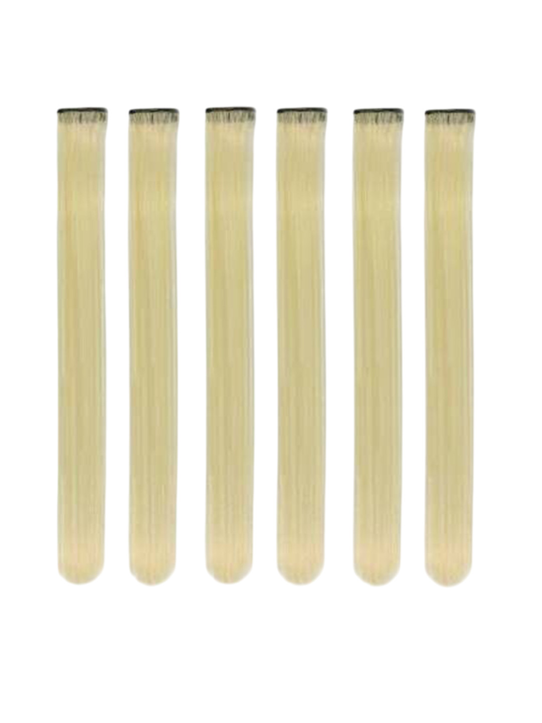 

camola deva Set Of 4 Straight Clip-In Hair Extension - 22 Inch - Gold