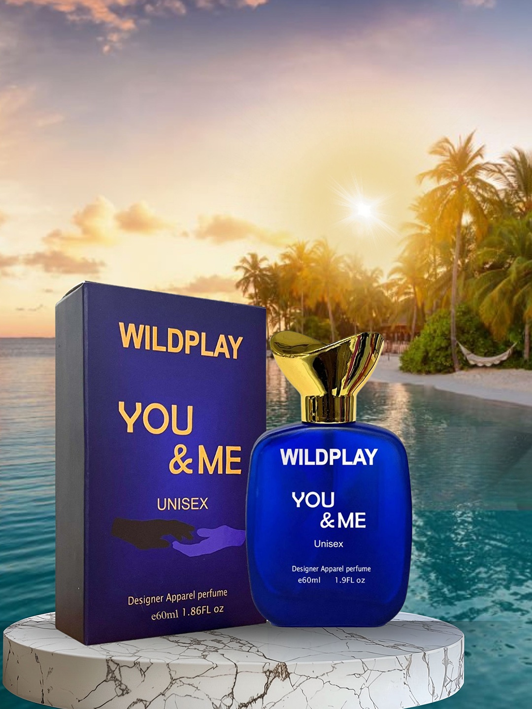 

WILDPLAY You & Me Spray Perfume - 60 ml, Blue