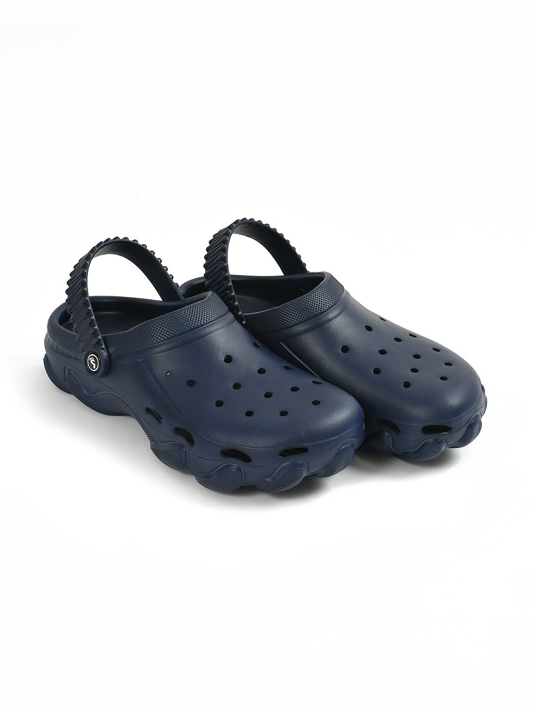 

Smoothlite Men Rubber Clogs, Navy blue