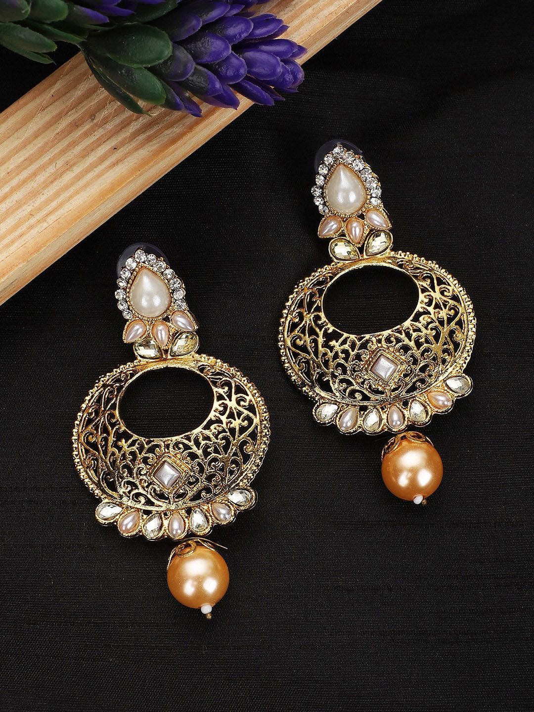 

Anouk Classic Gold Plated Chandbalis Earrings