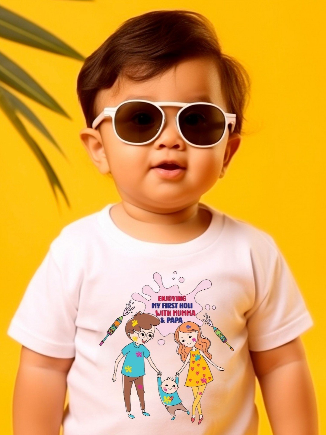 

KNITROOT Kids Printed Sublimation T-shirt, White