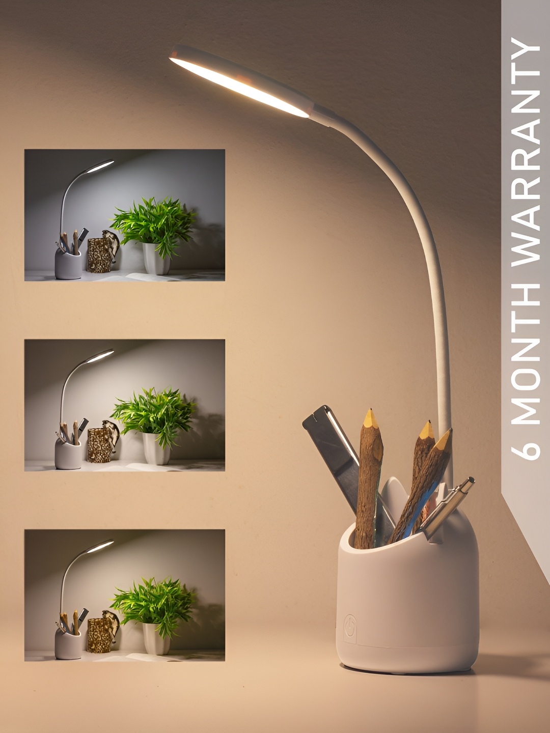 

WEIRD WOLF White Acrylic Table Lamp
