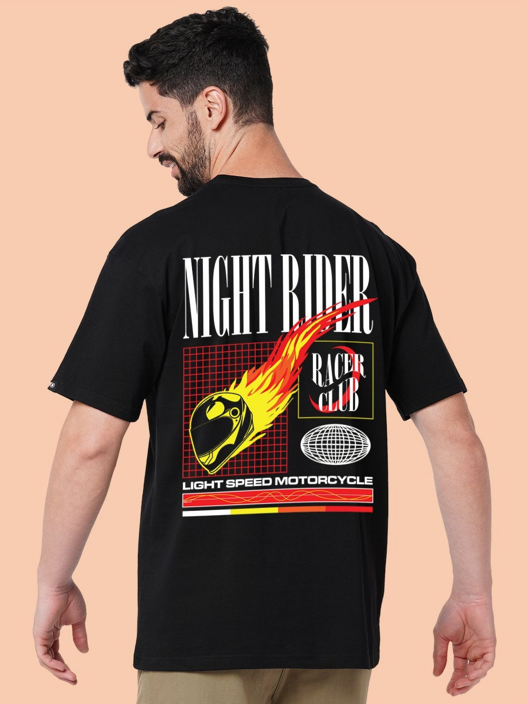 

Wear Your Opinion Men Graphic Printed Round Neck Cotton Relaxed Fit T-shirt, Black