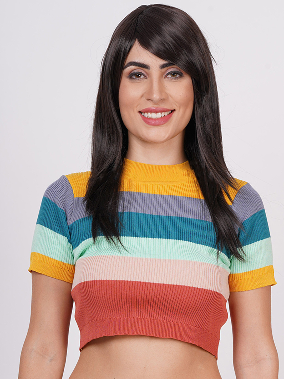 

camola deva Straight Halo Hair Extension - Black- 28 Inch