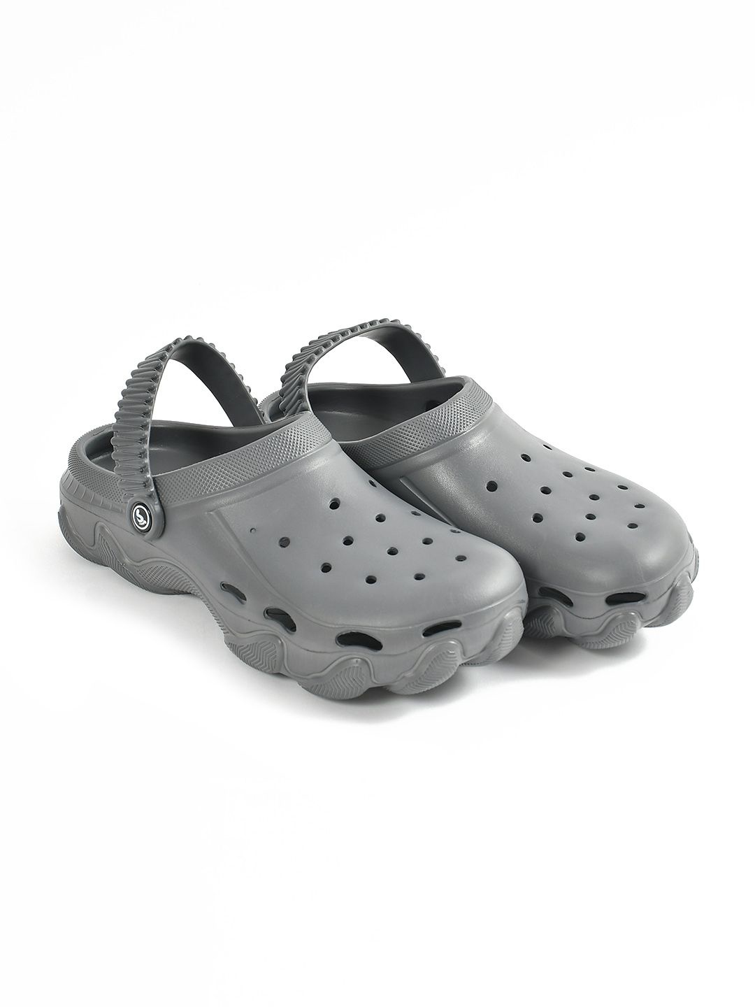 

Smoothlite Men Rubber Clogs, Grey