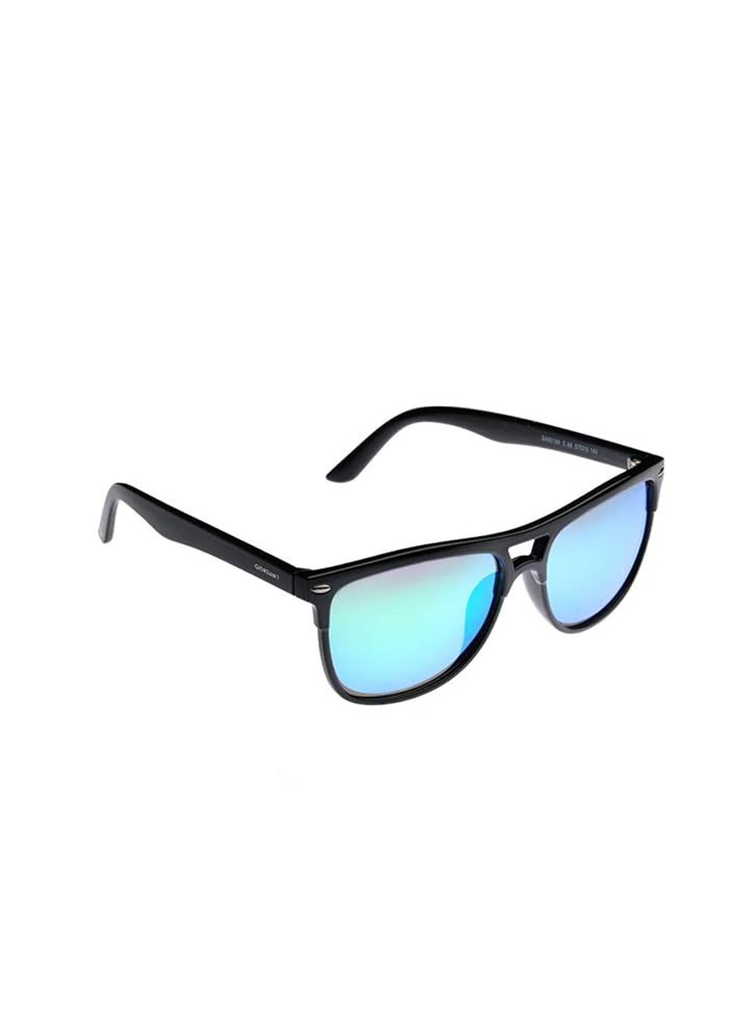 

GIORDANO Men Wayfarer Sunglasses with UV Protected Lens GA90199C96, Blue