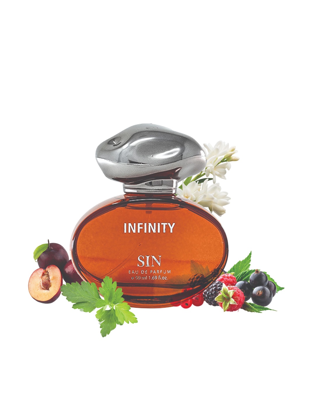 

Infinity Sin Long Lasting Eau de Parfum - 50 ml, Brown