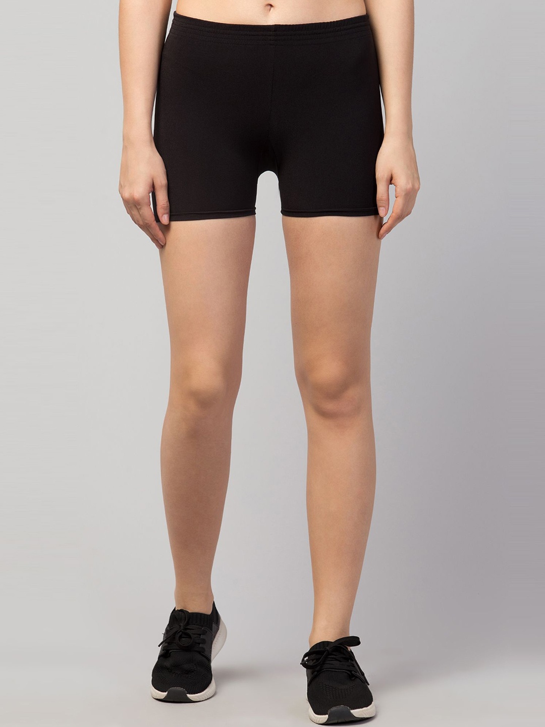 

UllasPemium Mid-Rise Boy Shorts Brief USP ACT-205 Black S-1