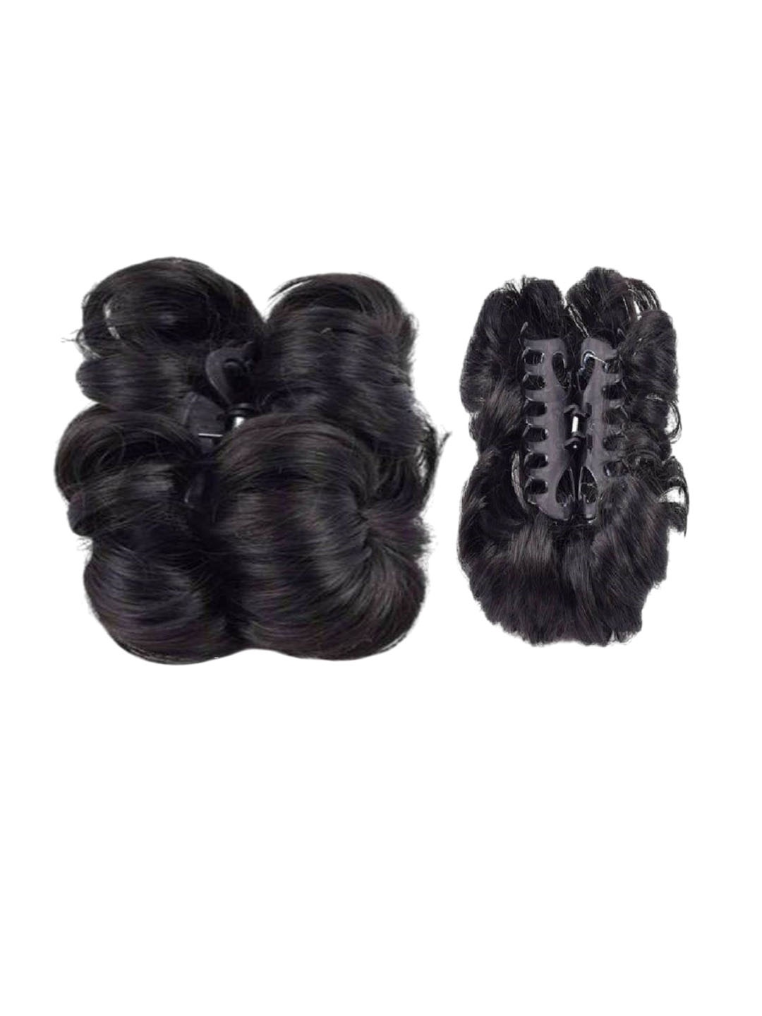 

camola deva Clip In Straight Hair Extension - Black