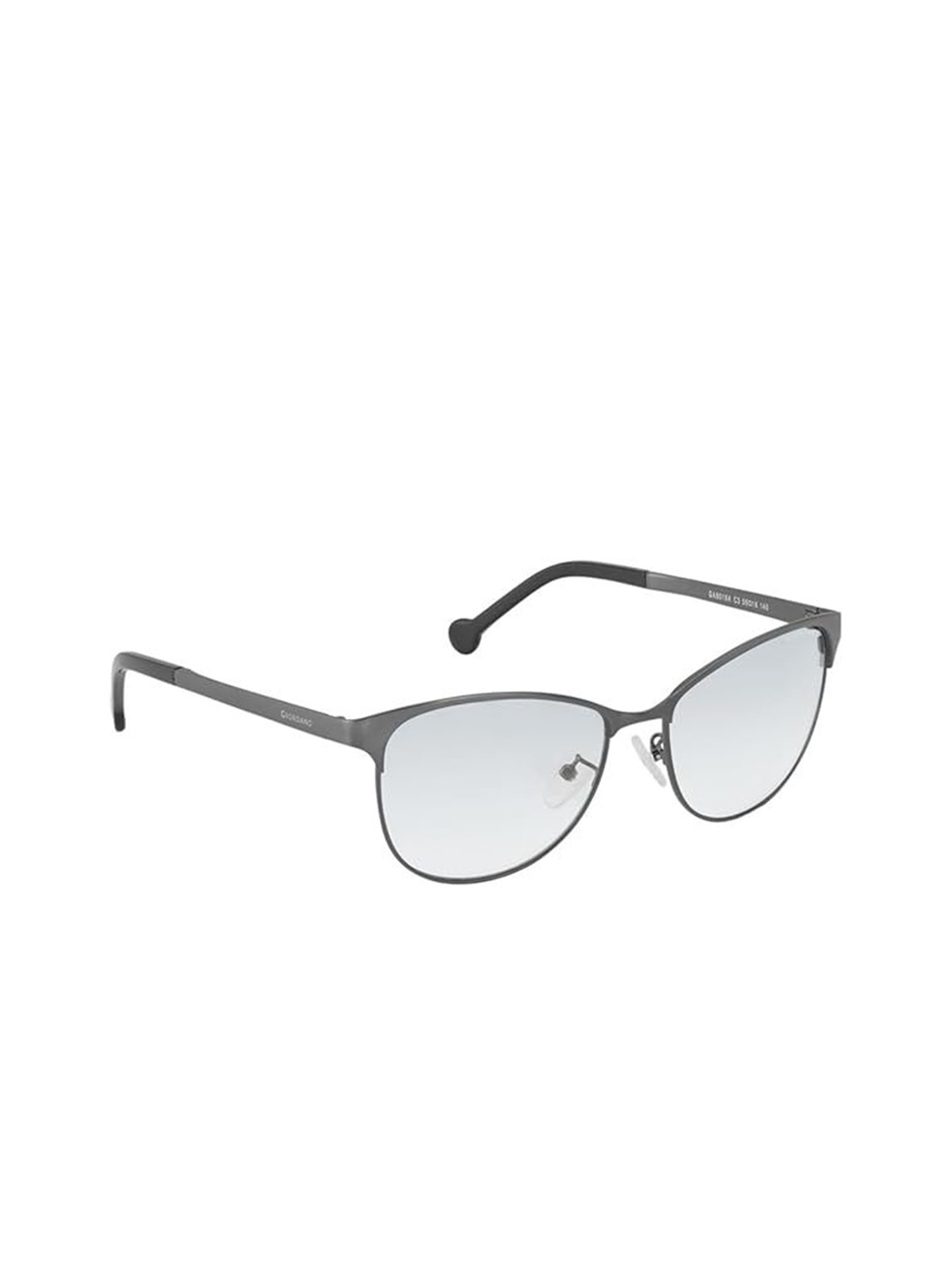 

GIORDANO Women Oval Sunglasses with UV Protected Lens GA90164C03, Grey