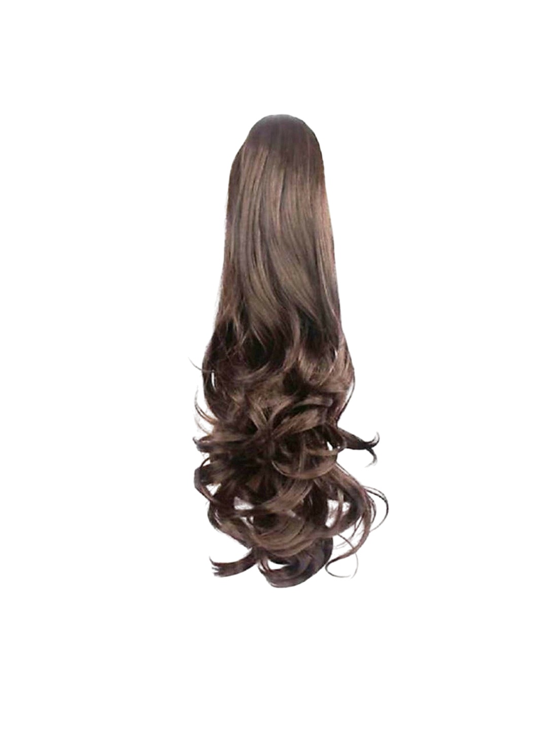

camola deva Clip-In Curly Hair Extension - Brown - 20 Inch