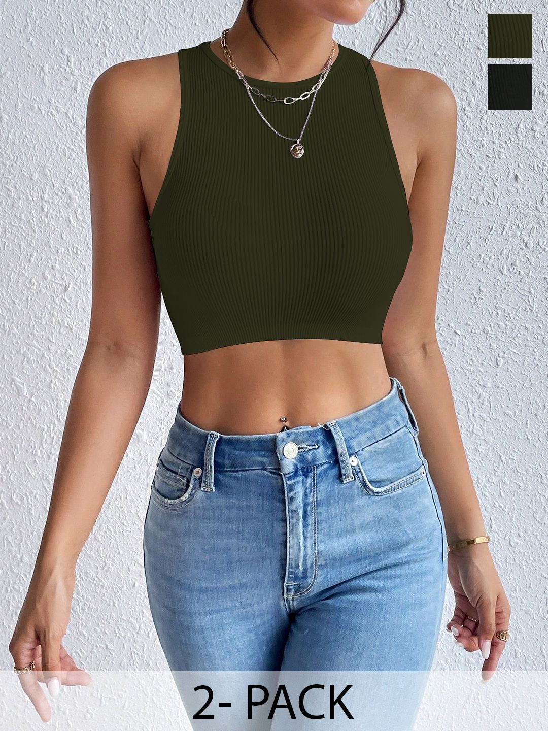 

BAESD Crop Top, Black