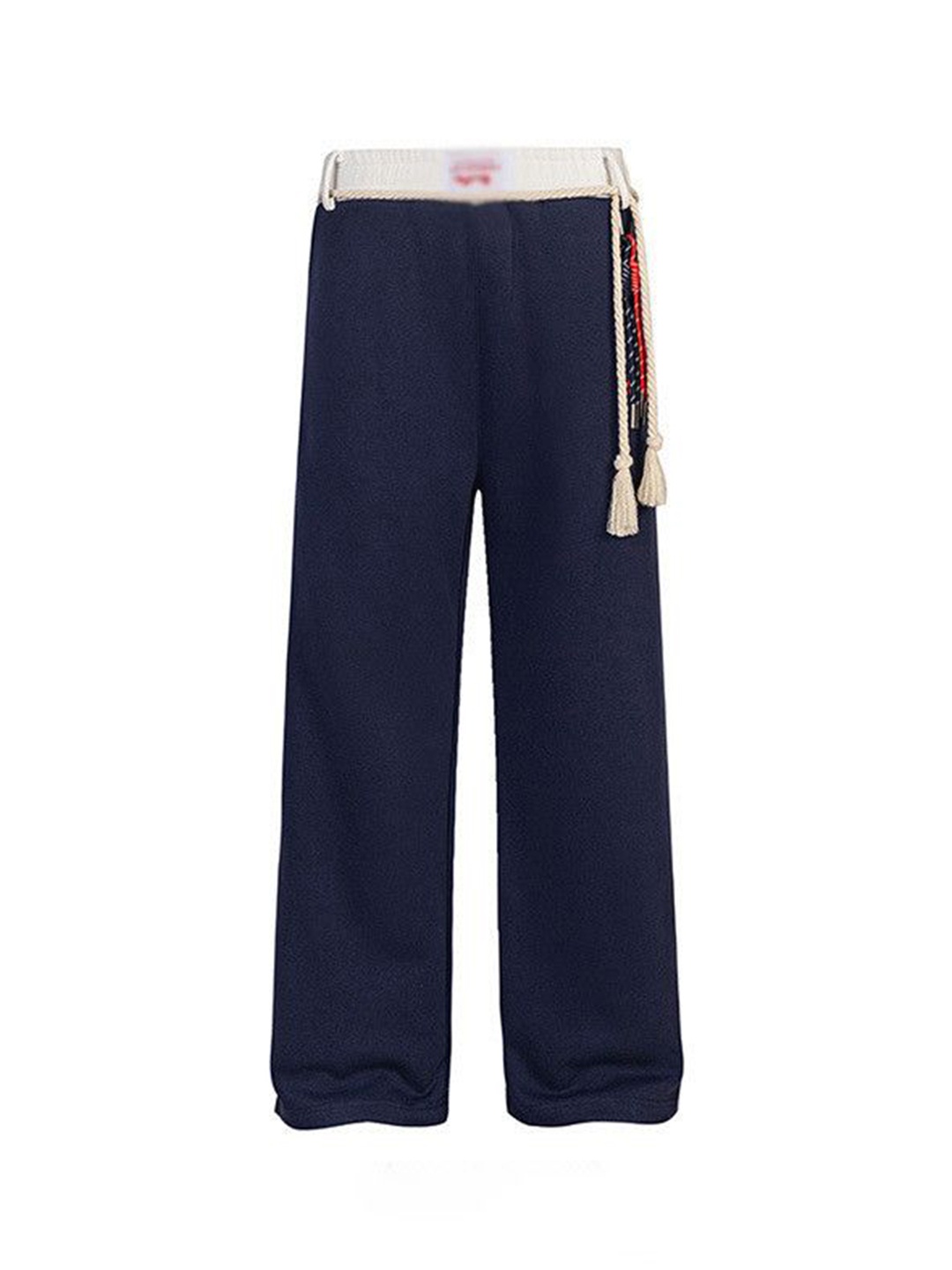 

DressBerry Women Regular Fit Mid-Rise Trousers, Navy blue