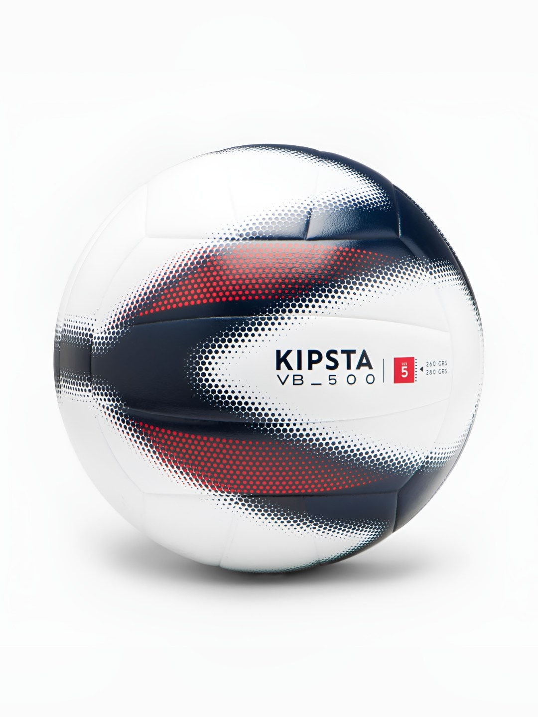 

Kipsta By Decathlon Round Shaped V500 Indoor Volley Ball, White