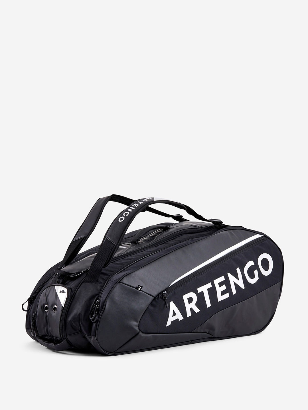 

Artengo By Decathlon Insulated 12-Racket Tennis Bag, Black