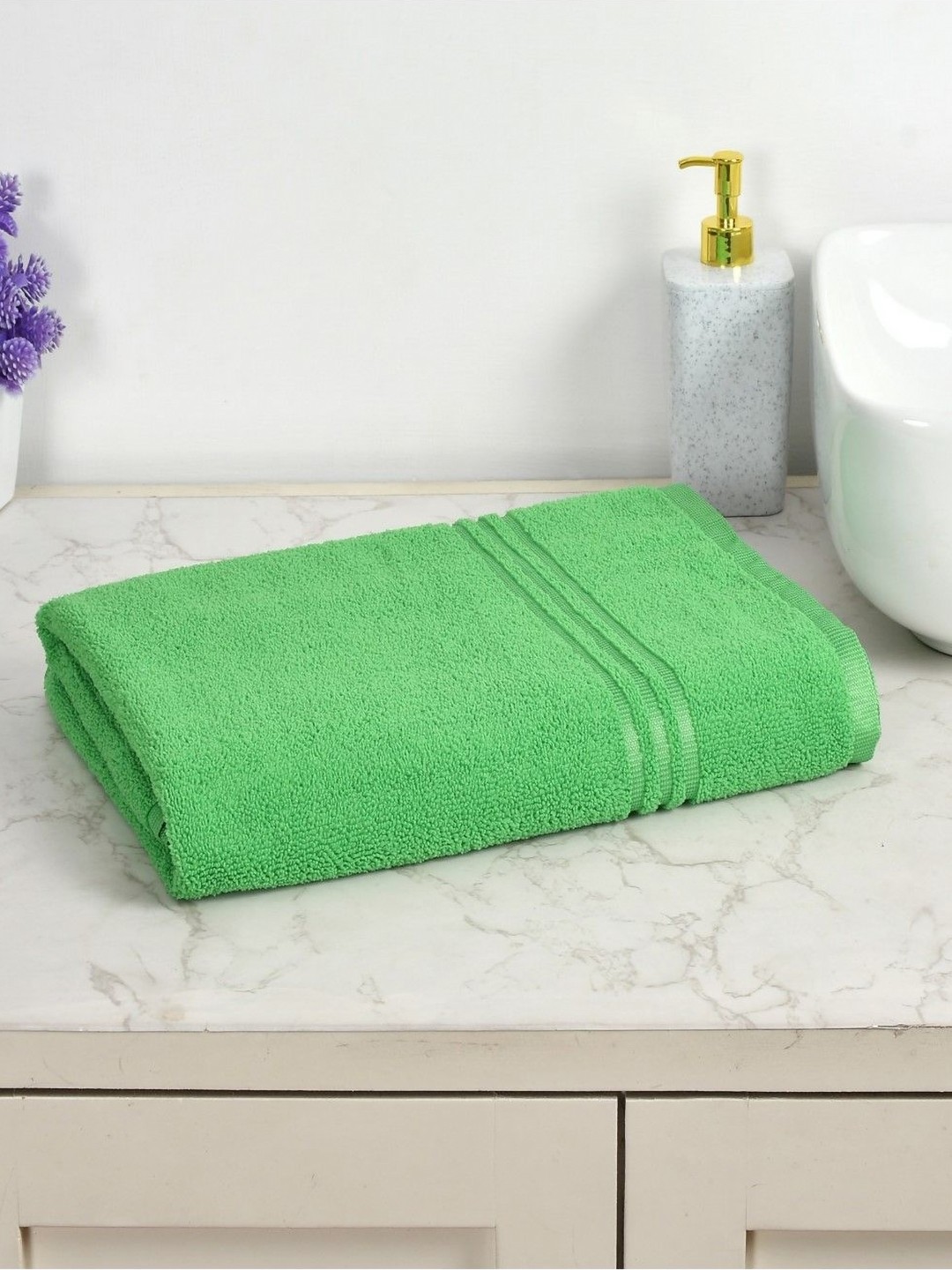 

Cotton Bolls Textiles Green 1 Other 300 GSM Bath Towel
