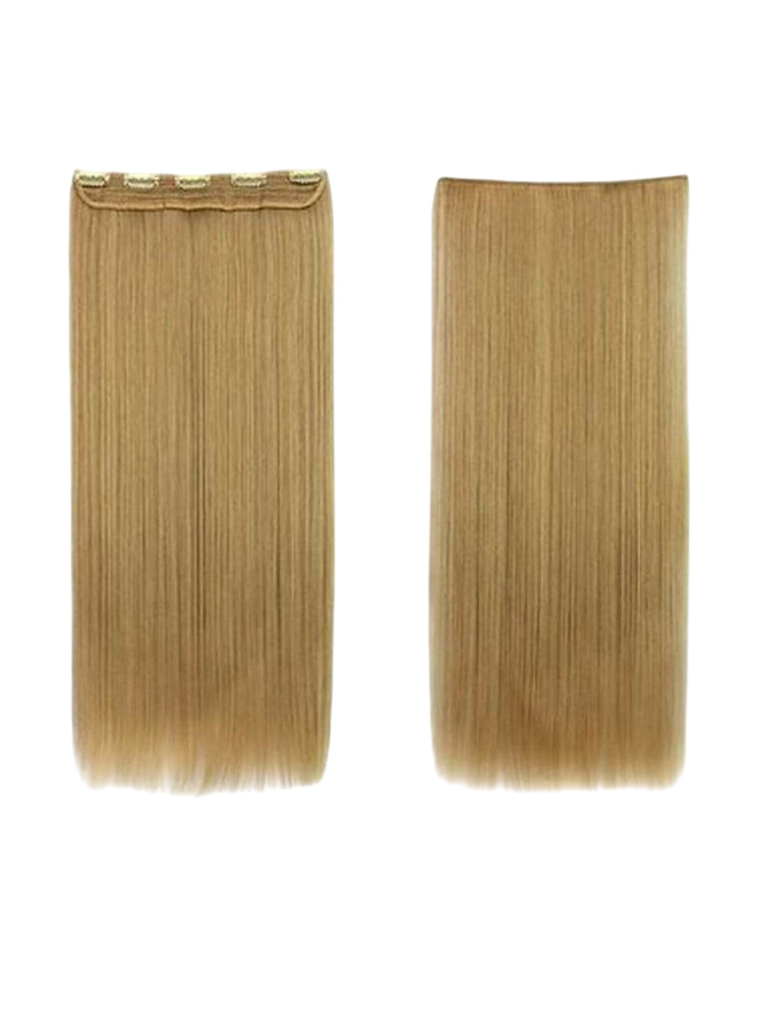 

camola deva Clip-In Straight Hair Extension - Light Brown - 24 Inch