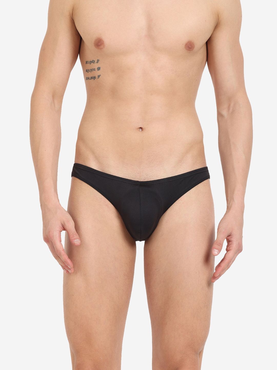 

La Intimo Men Low-Rise Anti Bacterial Briefs ILISL008BK, Black