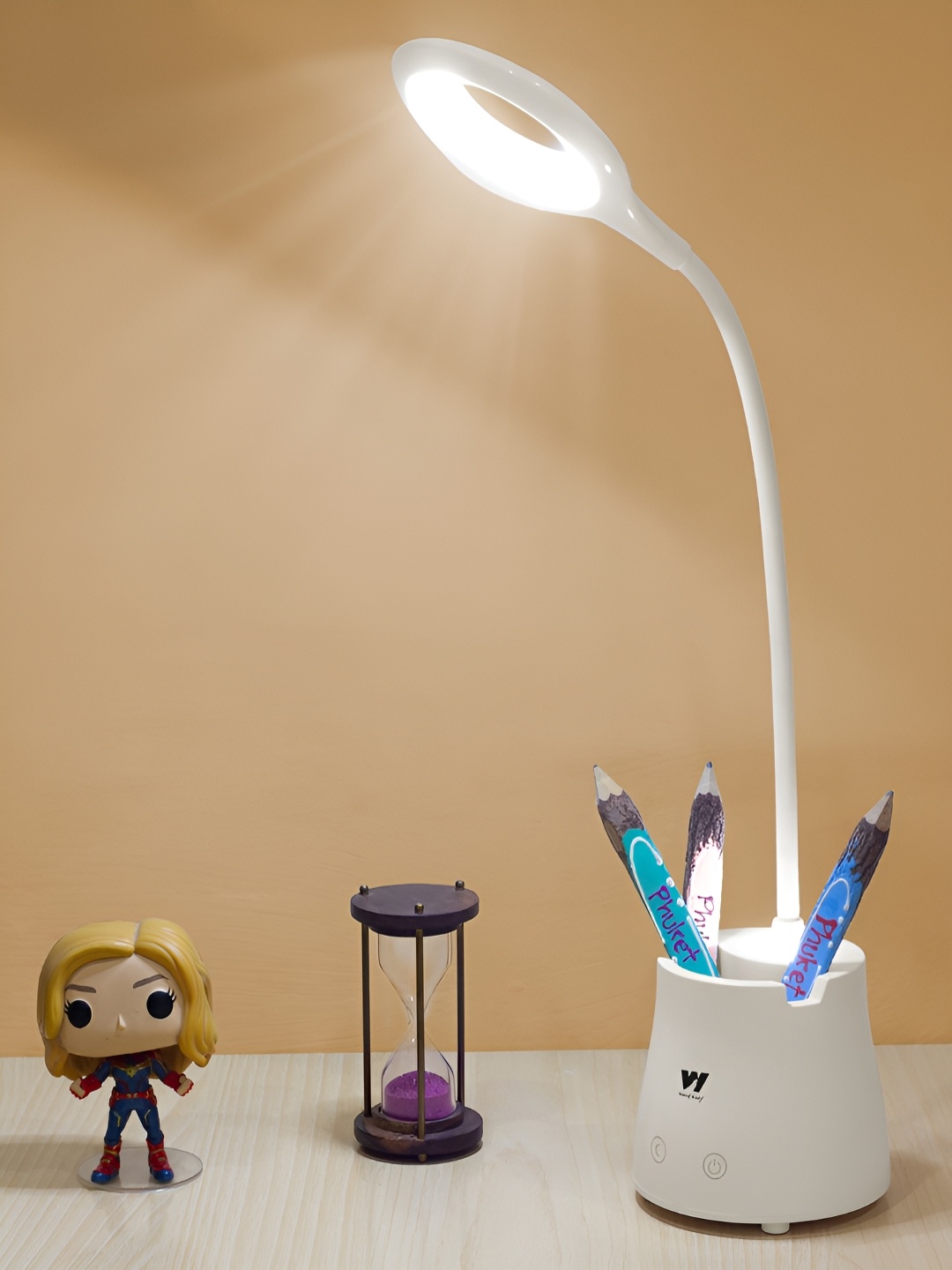 

WEIRD WOLF White Acrylic Table Lamp