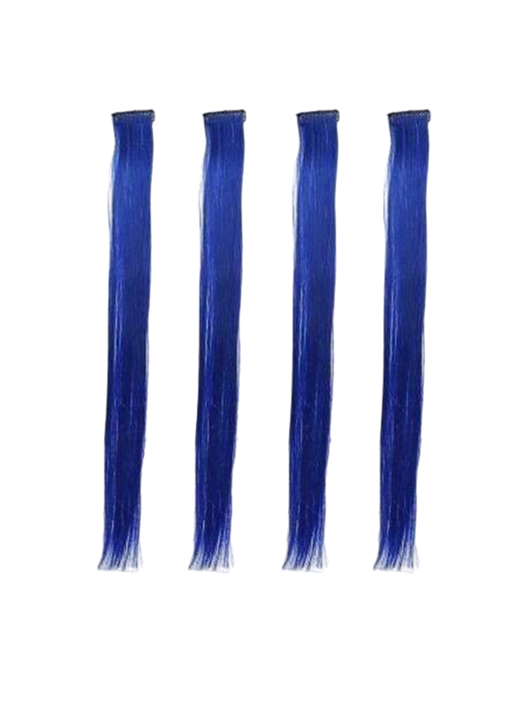 

camola deva Straight Clip-In Hair Extension - Blue - 24 Inch