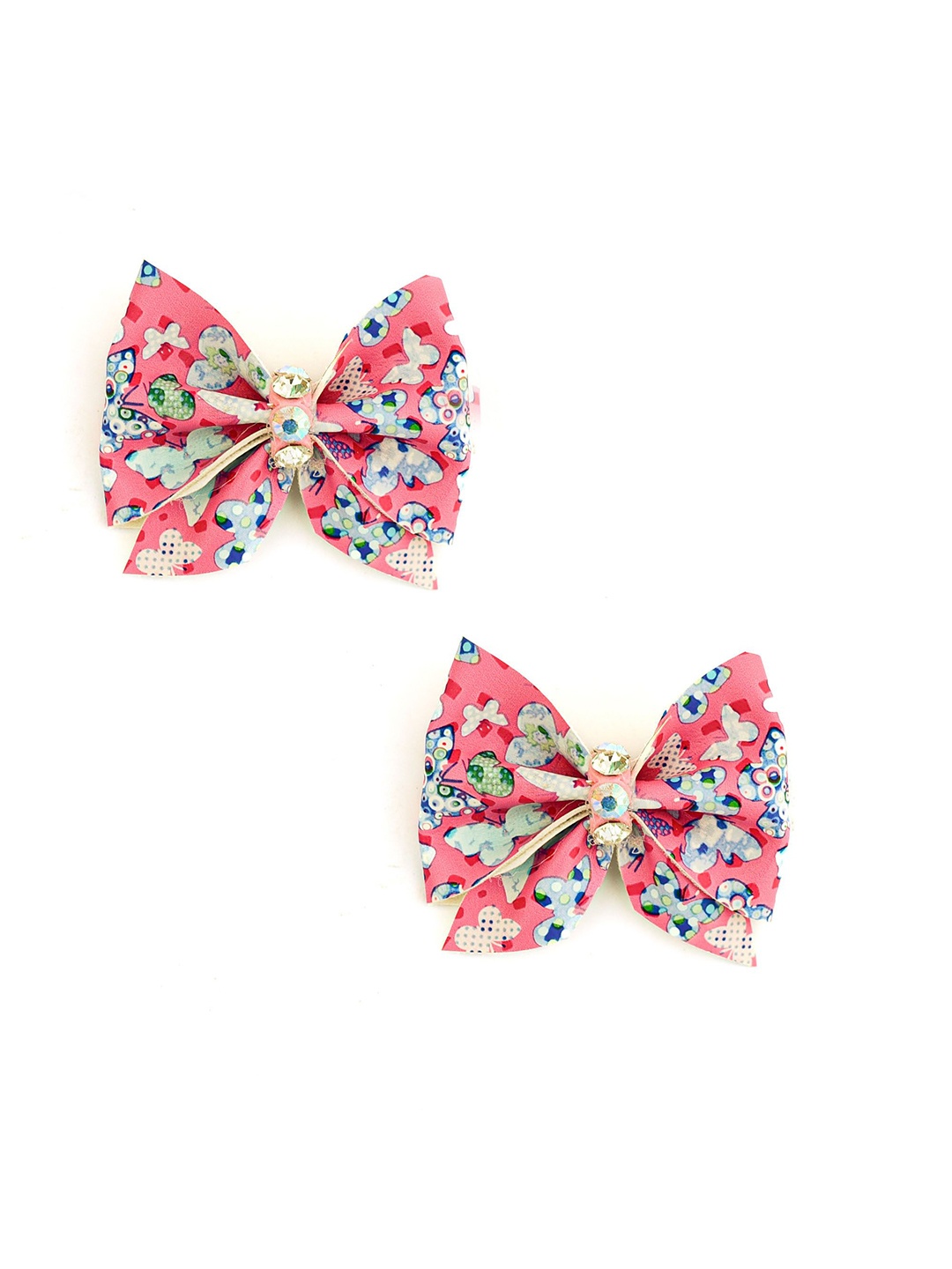 

Daizy Girls Set Of 2 Bow Butterfly Hair Clip Baby Pink