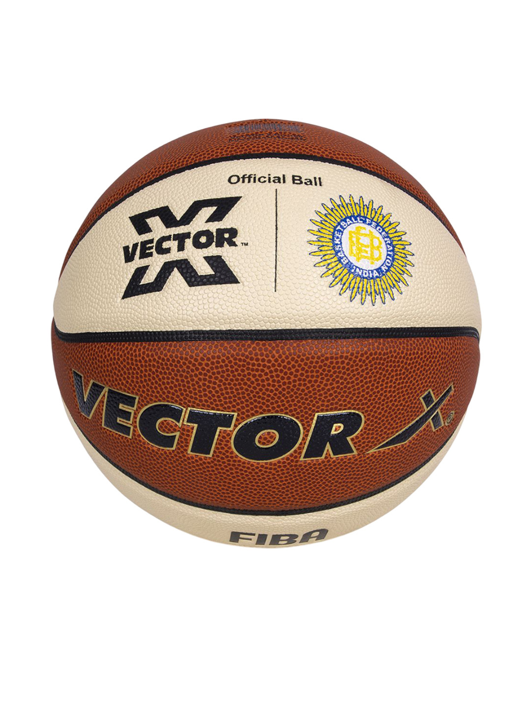 

VECTOR X HG-100 Printed High Density Basketball, Brown