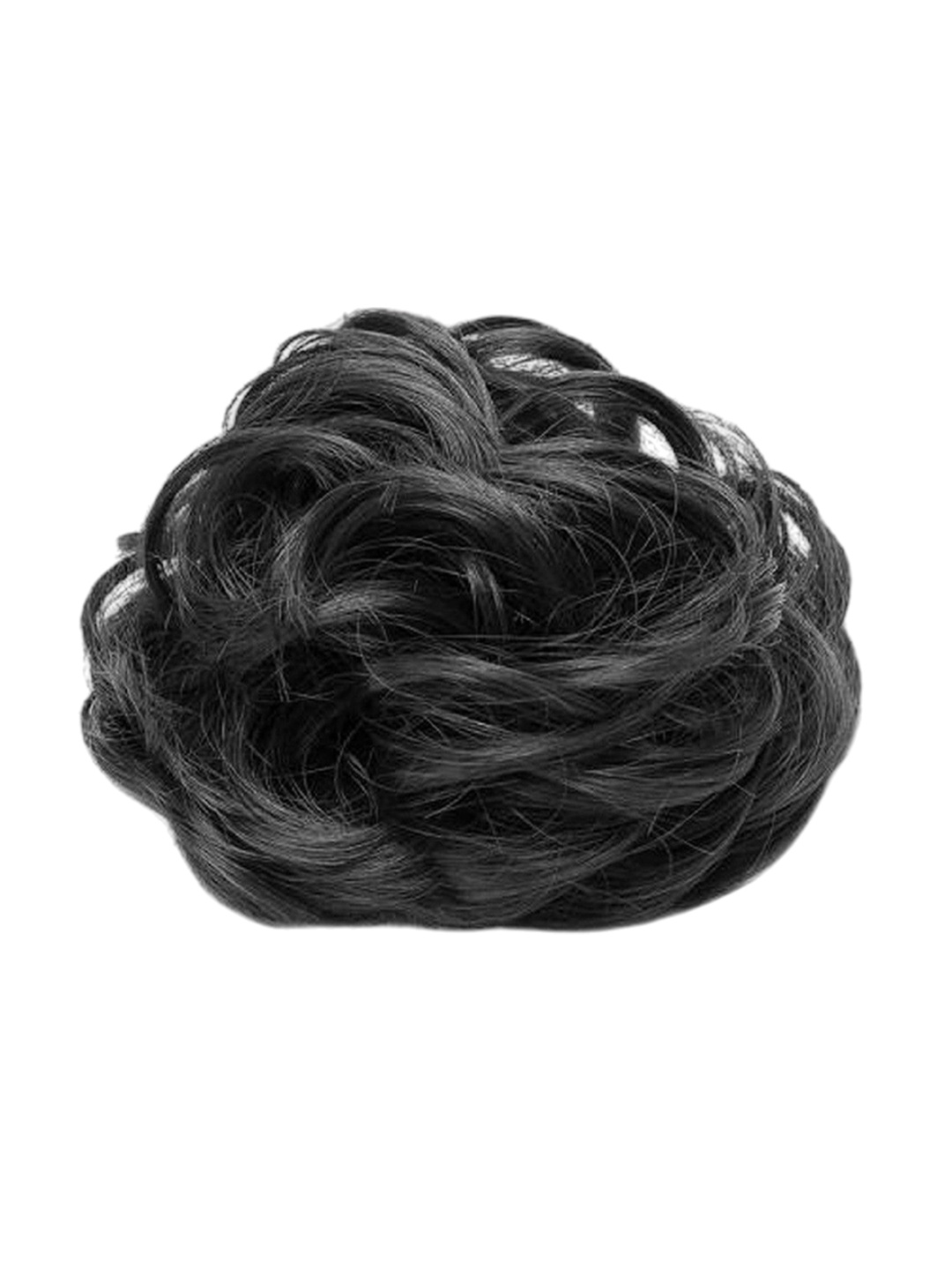 

camola deva Tape-In Wavy Bun Hair Extension - Black - 5 Inch