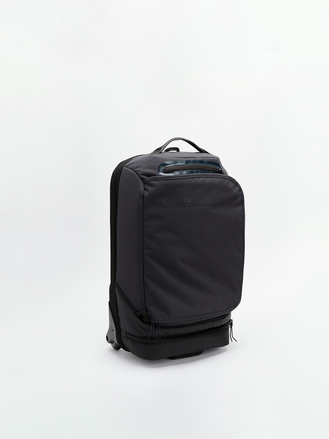 

Kipsta By Decathlon Soft-Sided Cabin Trolley Bag, Black