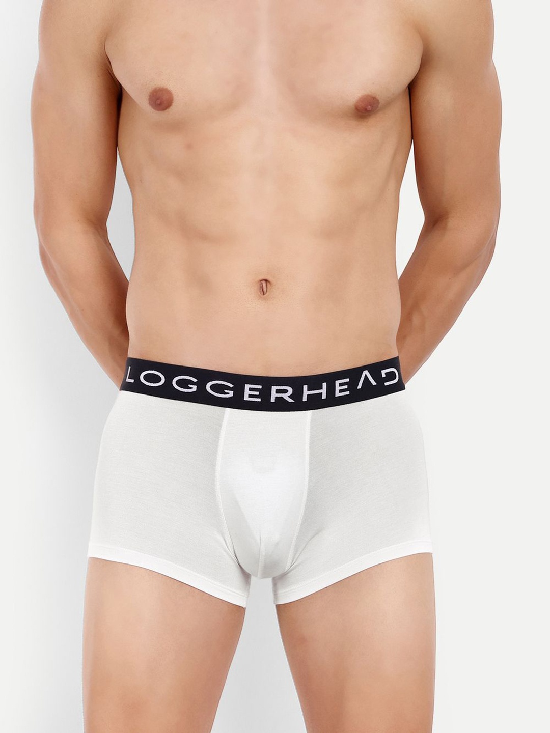 

LOGGERHEAD Mid Rise Trunks - LHMT013-White-White