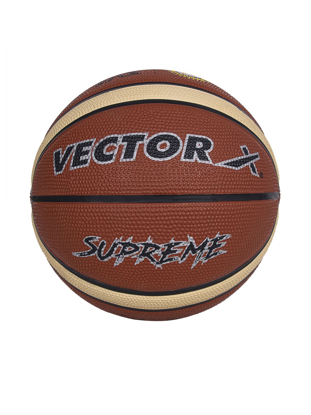 

VECTOR X SUPREME Printed High Density Basketball, Brown