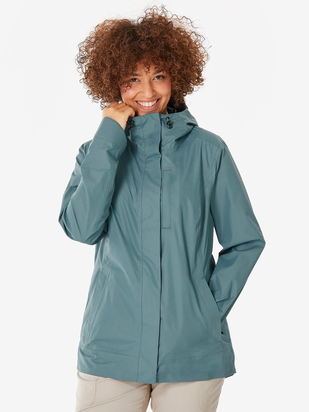 

Quechua By Decathlon Women's Hiking Waterproof Jacket NH500 - Green