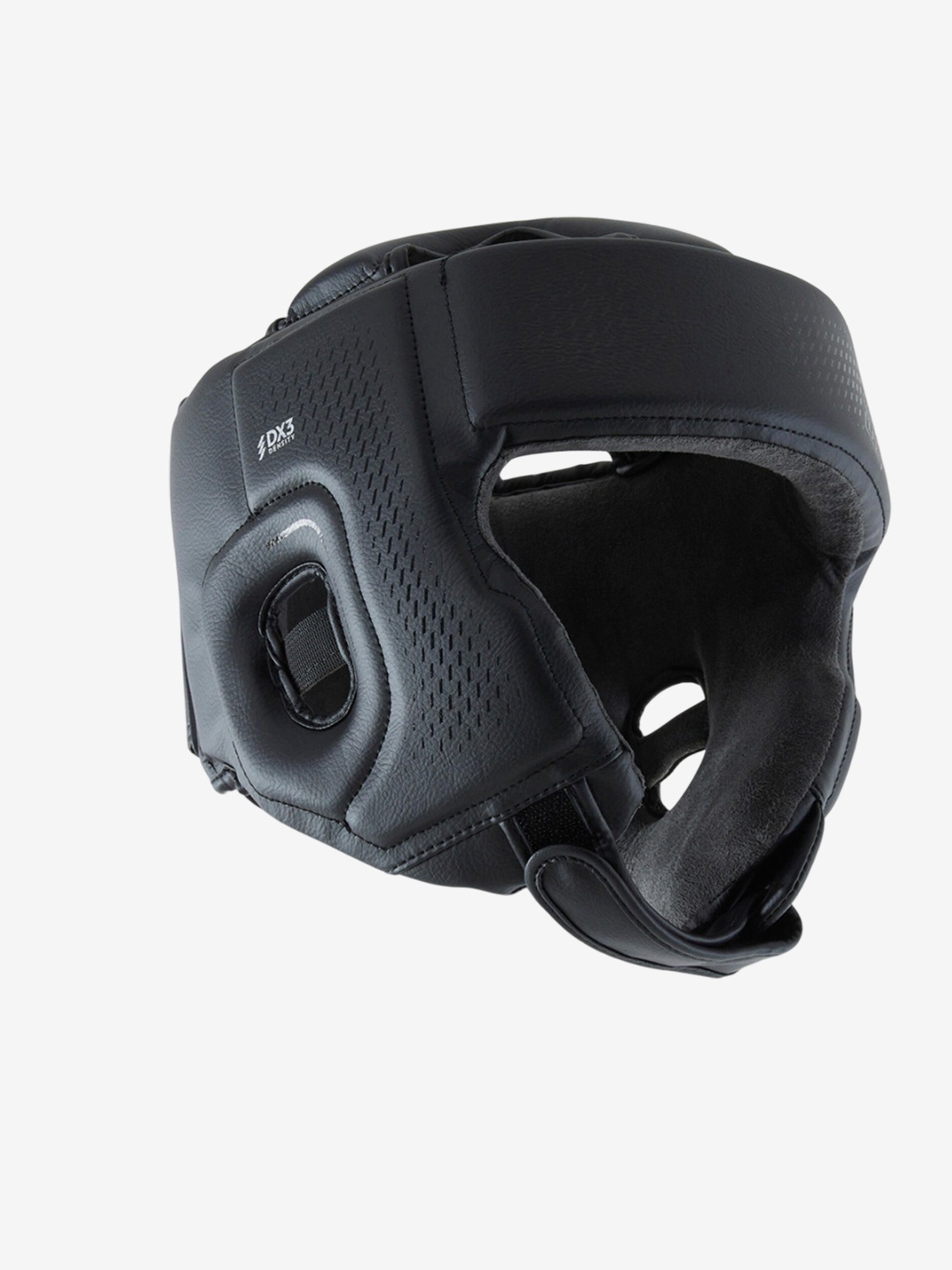 

OUTSHOCK By Decathlon Adult Boxing Open Face Headguard 900, Black