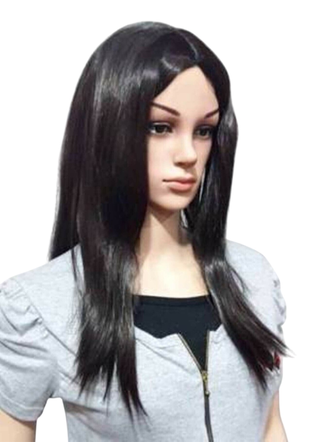 

camola deva Straight Halo Hair Extension - Black- 14 Inch