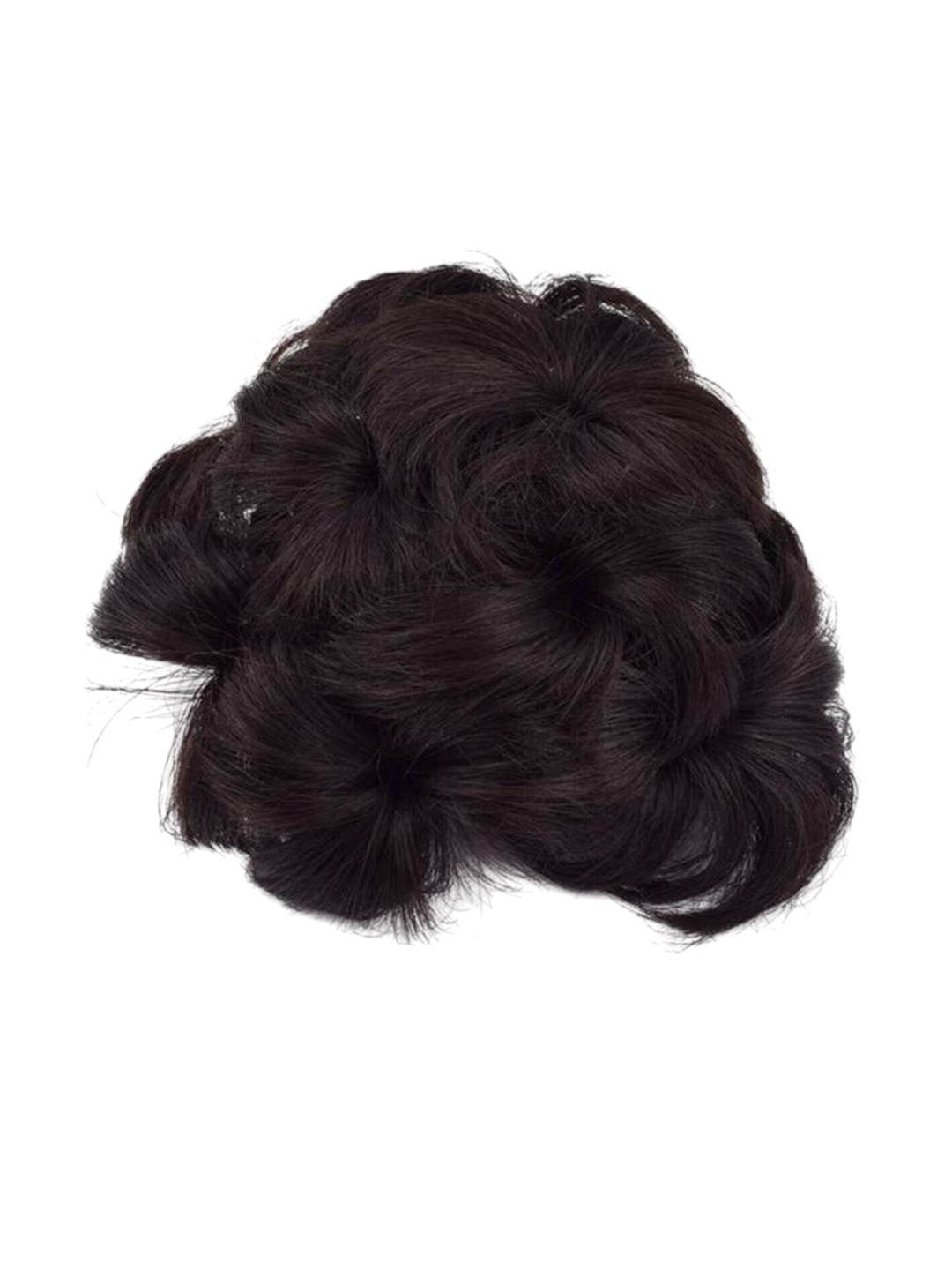 

camola deva Clip-In Bun Wavy Hair Extension - Brown - 12 Inch