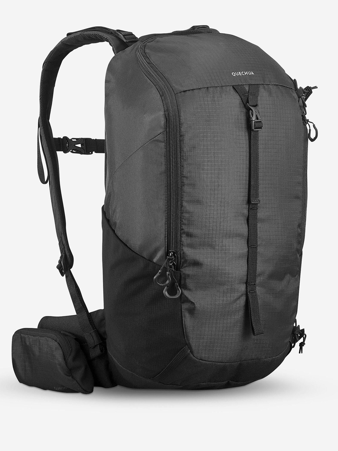 

Quechua By Decathlon Unisex Typography 20 L Mountain Hiking Backpack, Black