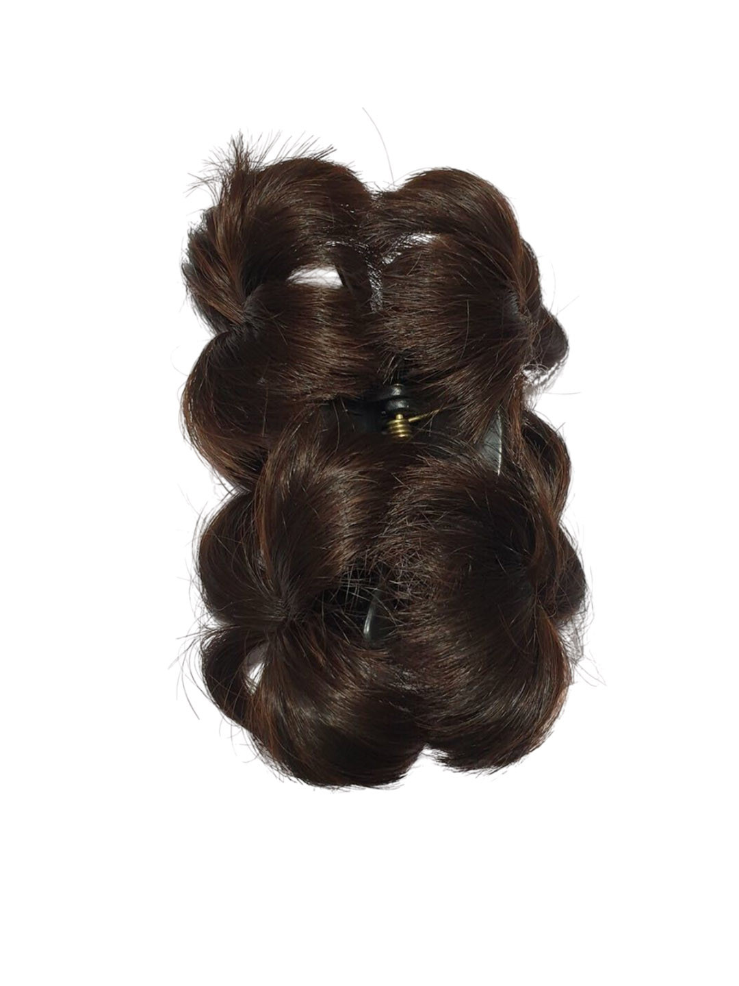 

camola deva Halo Wavy Bun Hair Extension- Brown- 6 Inch